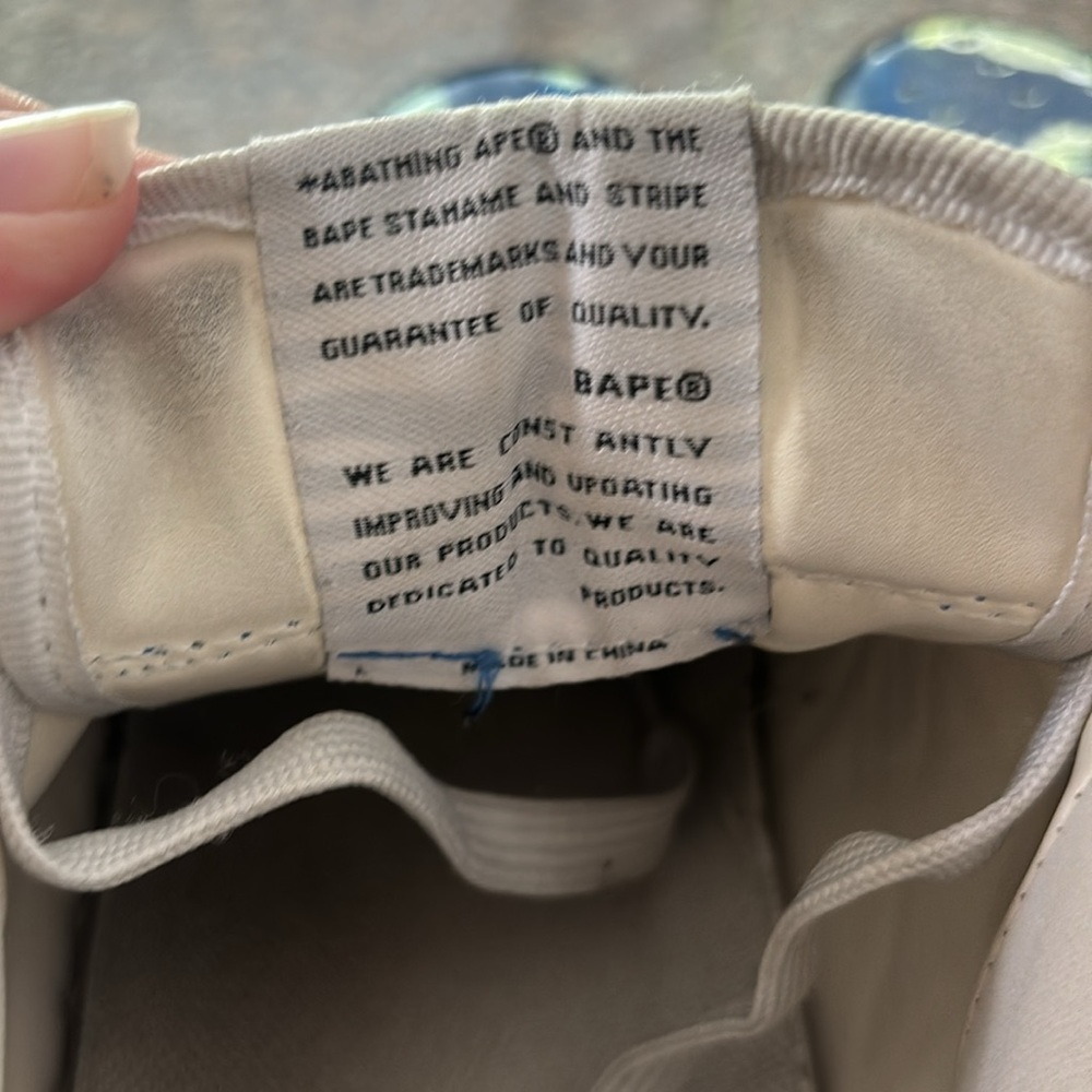 Bapeastas Navy men’s 8.5 - Picture 3 of 5